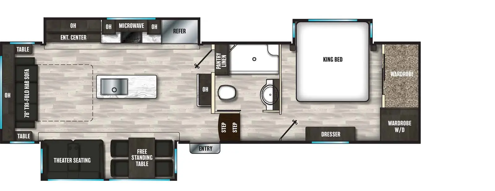 290RL Floorplan Image